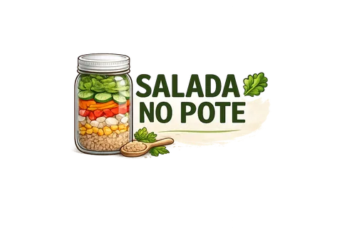 Salada no Pote